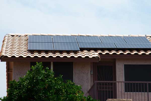 panneaux solaires