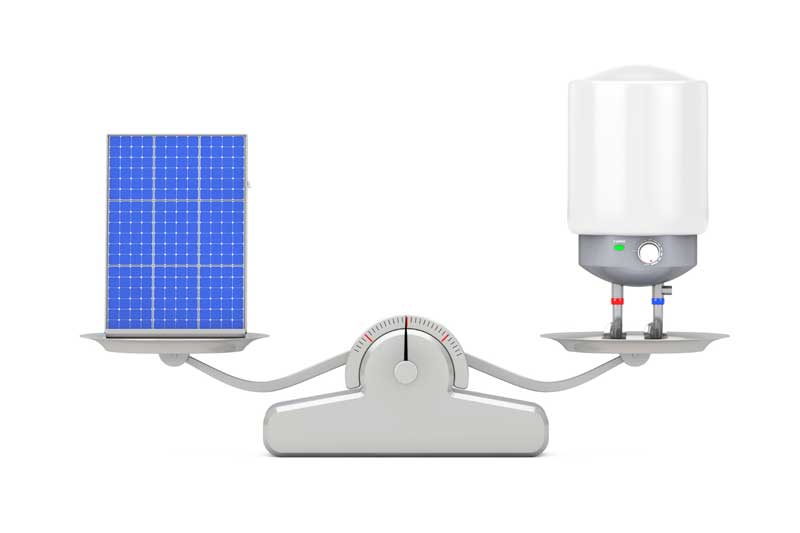 chauffe eau electrique vs chauffe eau solaire